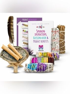 NIB Full Smudge Kit - Cleansing/Stress Relief
